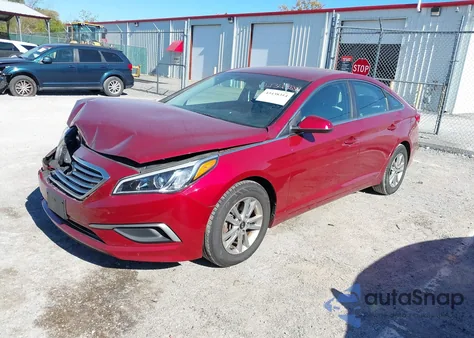 2016 Hyundai Sonata Se из США, поврежденный, VIN 5NPE24AF5GH352062